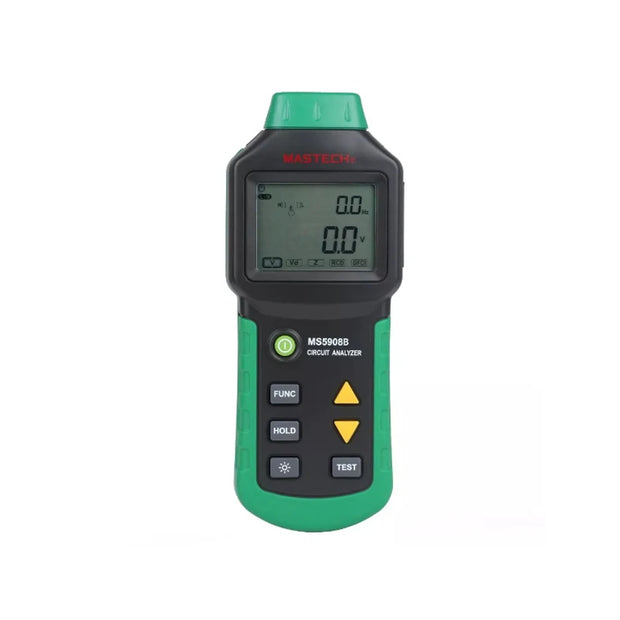 Circuit Analyzer Mastech TRMS AC Low Voltage Distribution Line Fault Tester RCD GFCI Sockets Testing MS5908B MASTECH